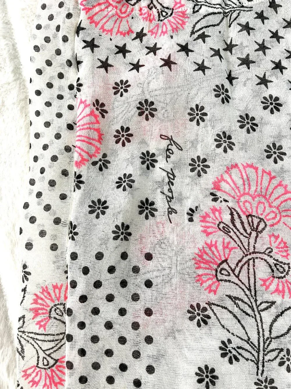 Free People Tote Bag Gauze Dandelion